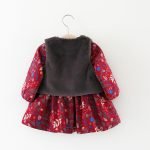 Autumn winter season children clothes baby girl warm vest ali kids store