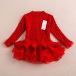 2018 New Autumn Baby Girls O-Neck Knitted Sweaters Ali Kids Store