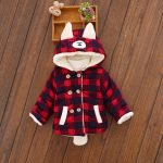 Hooded Coat for Baby Boys with Bear Ears and Tail ali kids store
