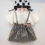 New-Fashion-2017-Summer-Baby-Toddler-Girls-Clothing-Sets-Kids-Girl-Clothes-Sleeveless-Bow-Blouse-Plaid.jpg_q50 (1)