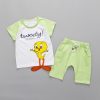 Tweety cartoon shirt and pant summer dress - Image 3