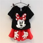 Girl-Minnie-Mouse-clothing-Set-BABY-clothes-Short-Sleeve-T-shirt-kirt-ali-kids-store