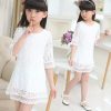 Baby girl beautiful imported lace dress summer online 2022 - Image 2