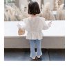 Fashion trendy stylish jeans pants and beautiful shirt for baby girl import quality outfit - Image 3