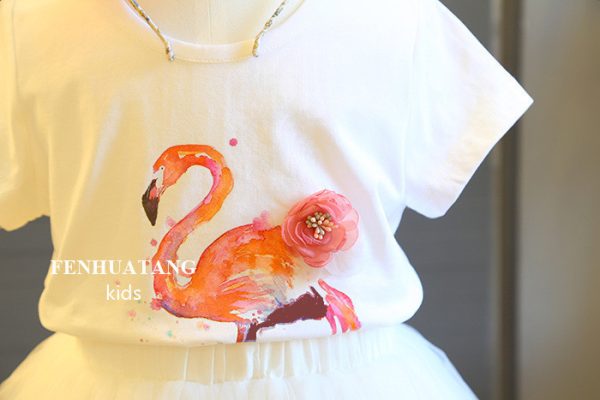 swan-flower-print-shirt